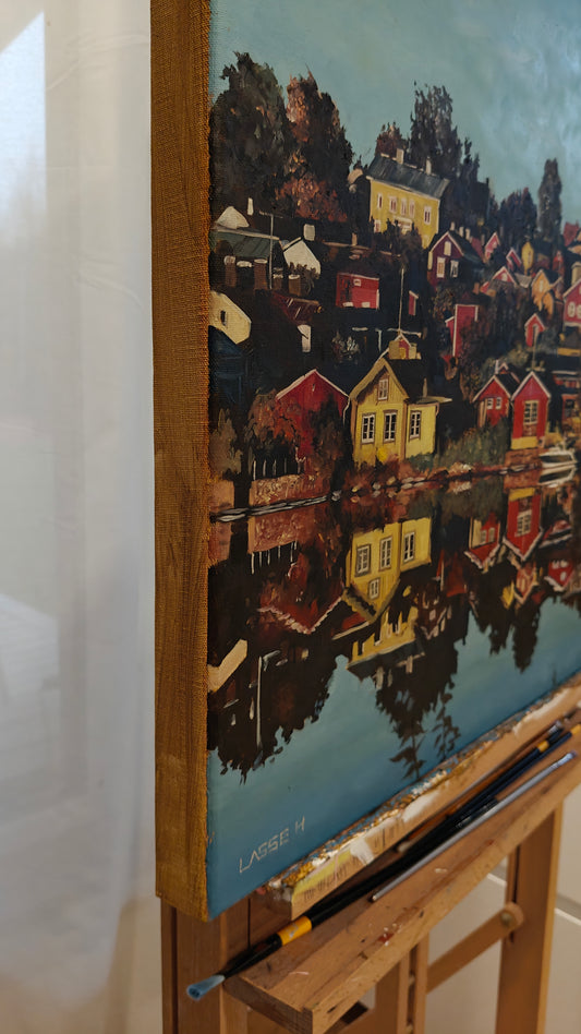 Gamla Lunga Borgå 90x60cm