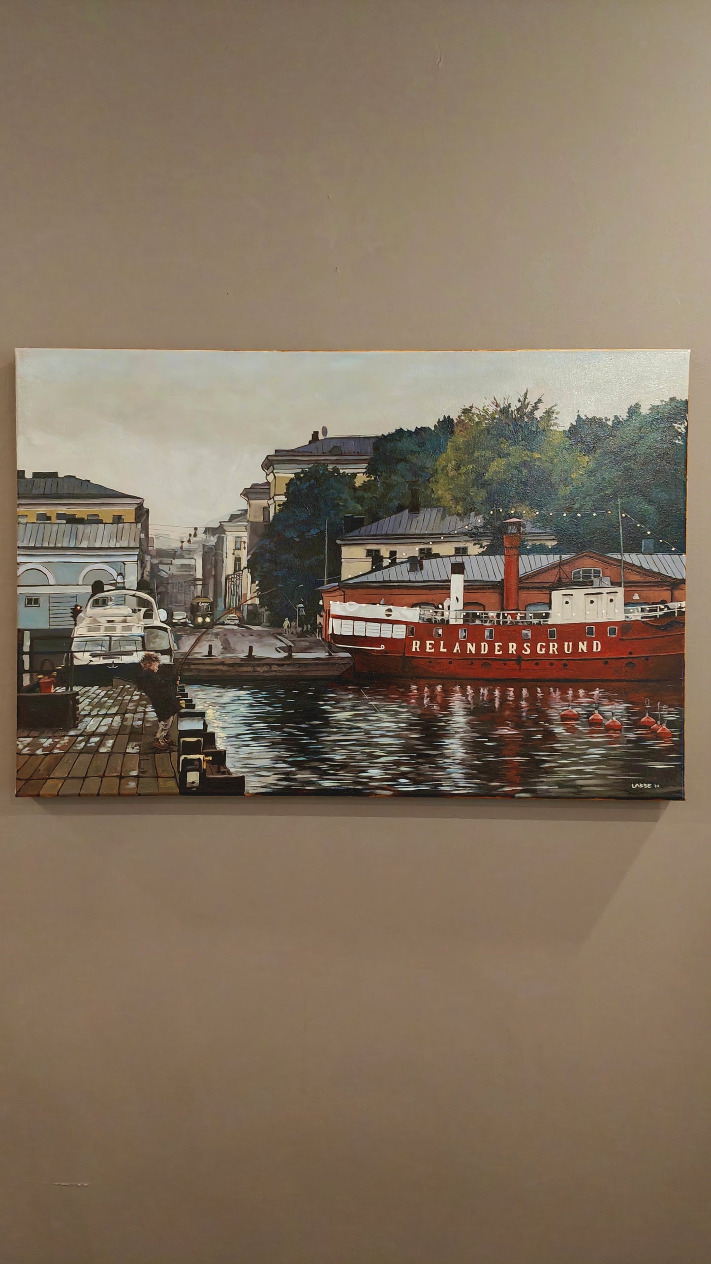 Pohjoisranta, Helsinki 60x90cm
