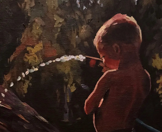 'Sateen tekijä' 33x41cm