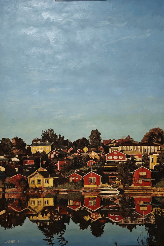 Gamla Lunga Borgå 90x60cm