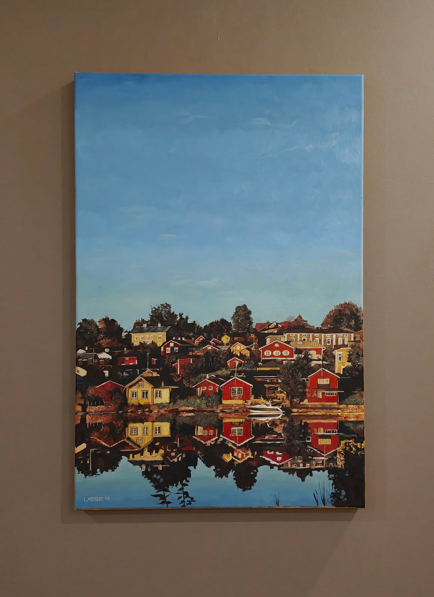 Gamla Lunga Borgå 90x60cm