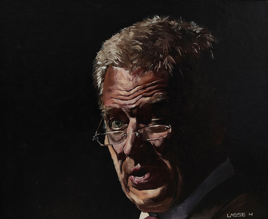President Sauli Niinistö 38x46cm