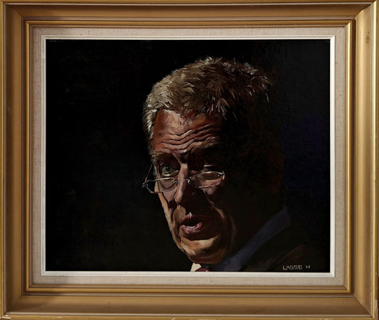 President Sauli Niinistö 38x46cm