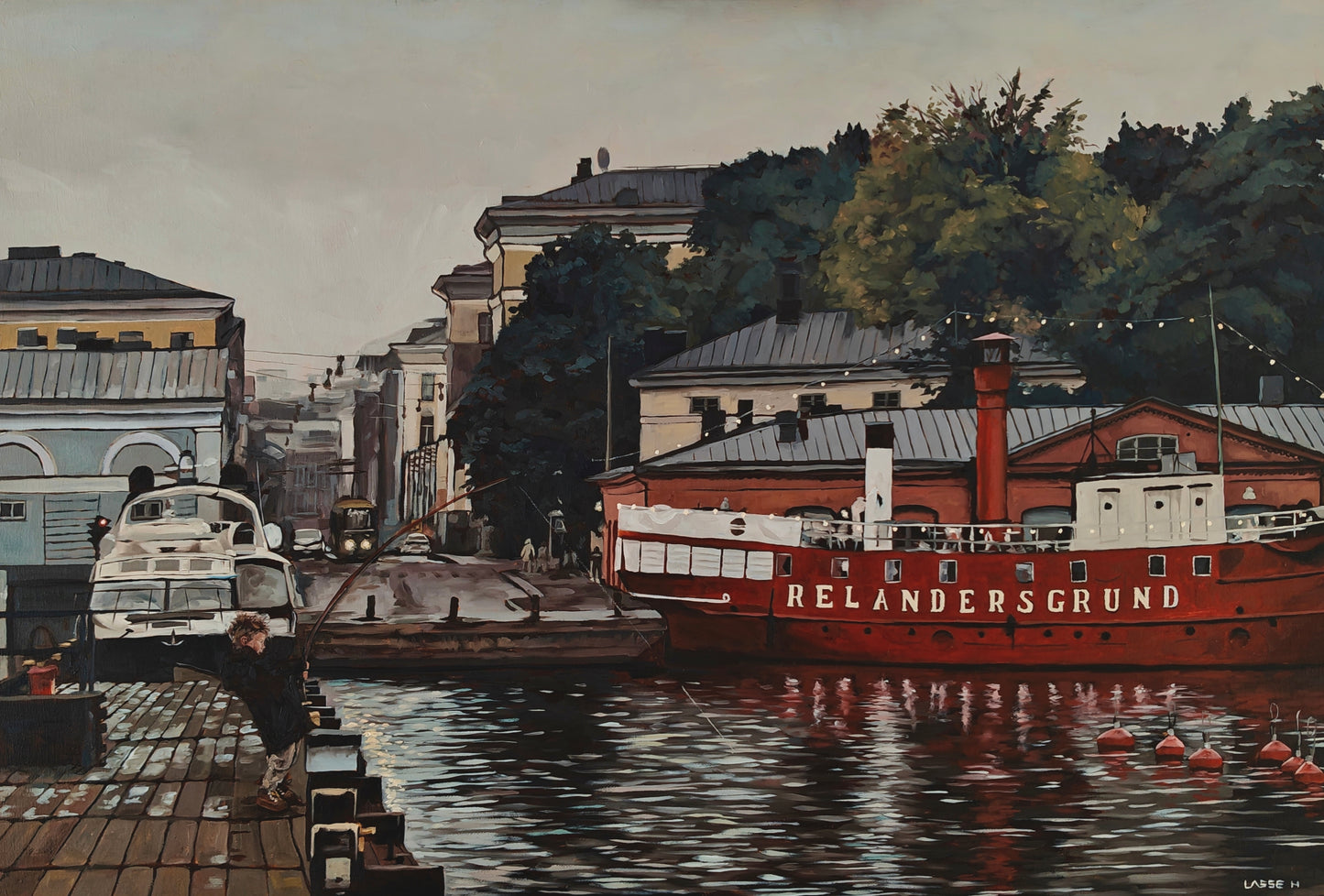 Pohjoisranta, Helsinki 60x90cm