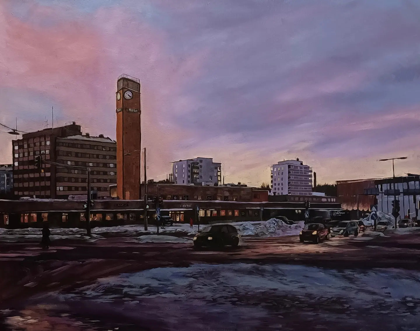 February - Helmikuu 65x81cm