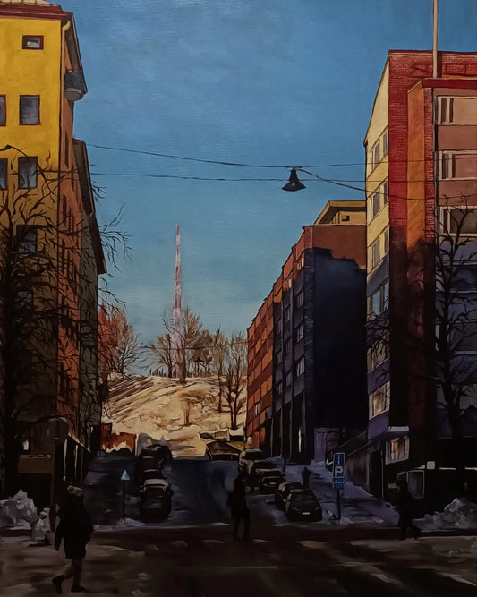 January - Tammikuu 80x60cm (SOLD)