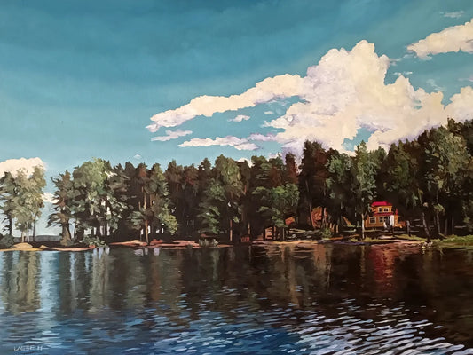 July - Heinäkuu 60x80cm (SOLD)