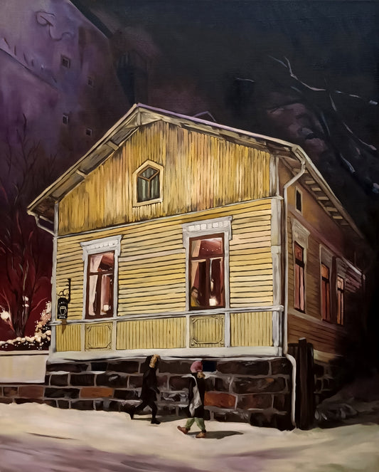 December - Joulukuu 85x60cm (SOLD)