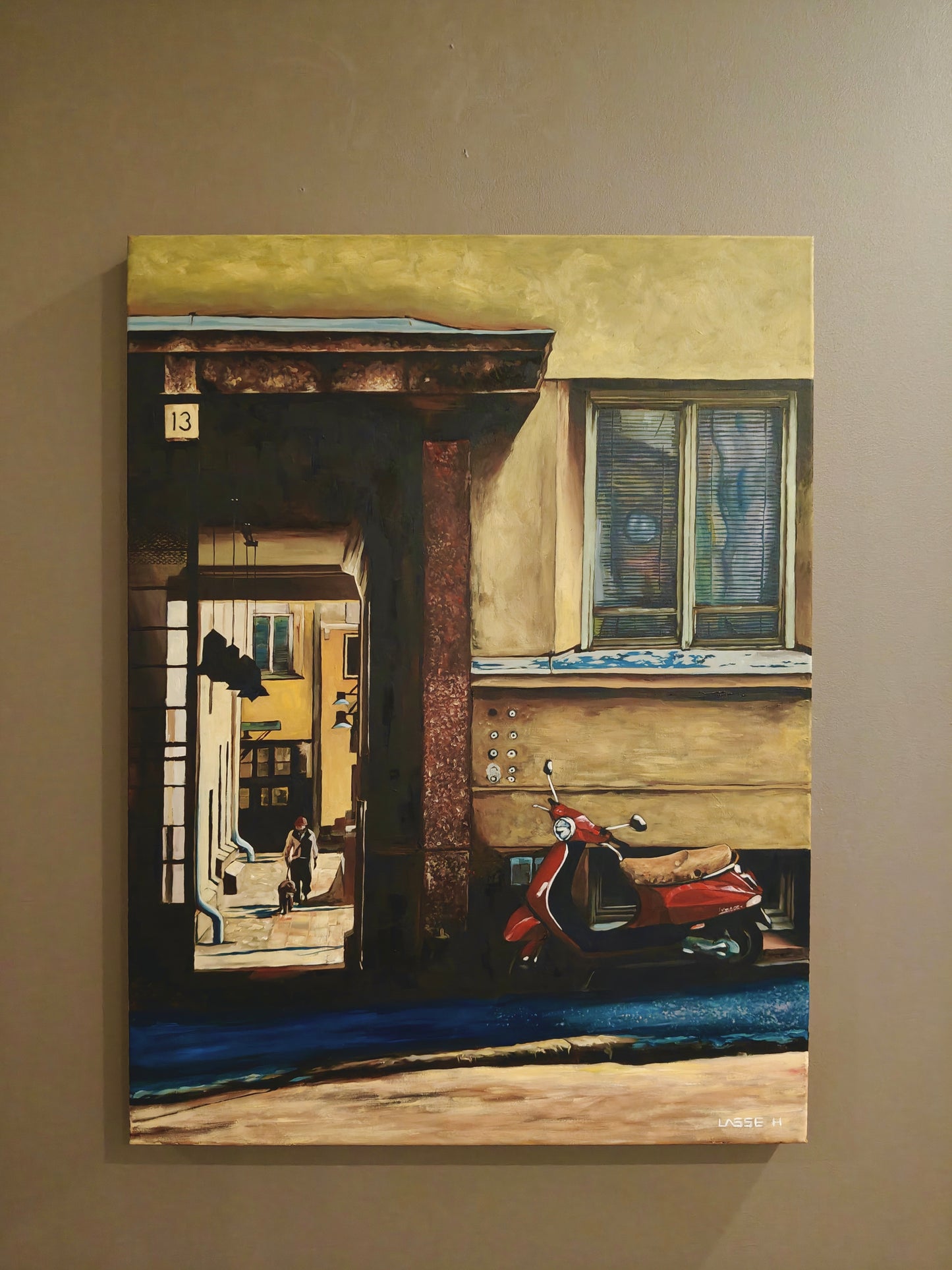 Kruunuhaka, Helsinki 80x60cm